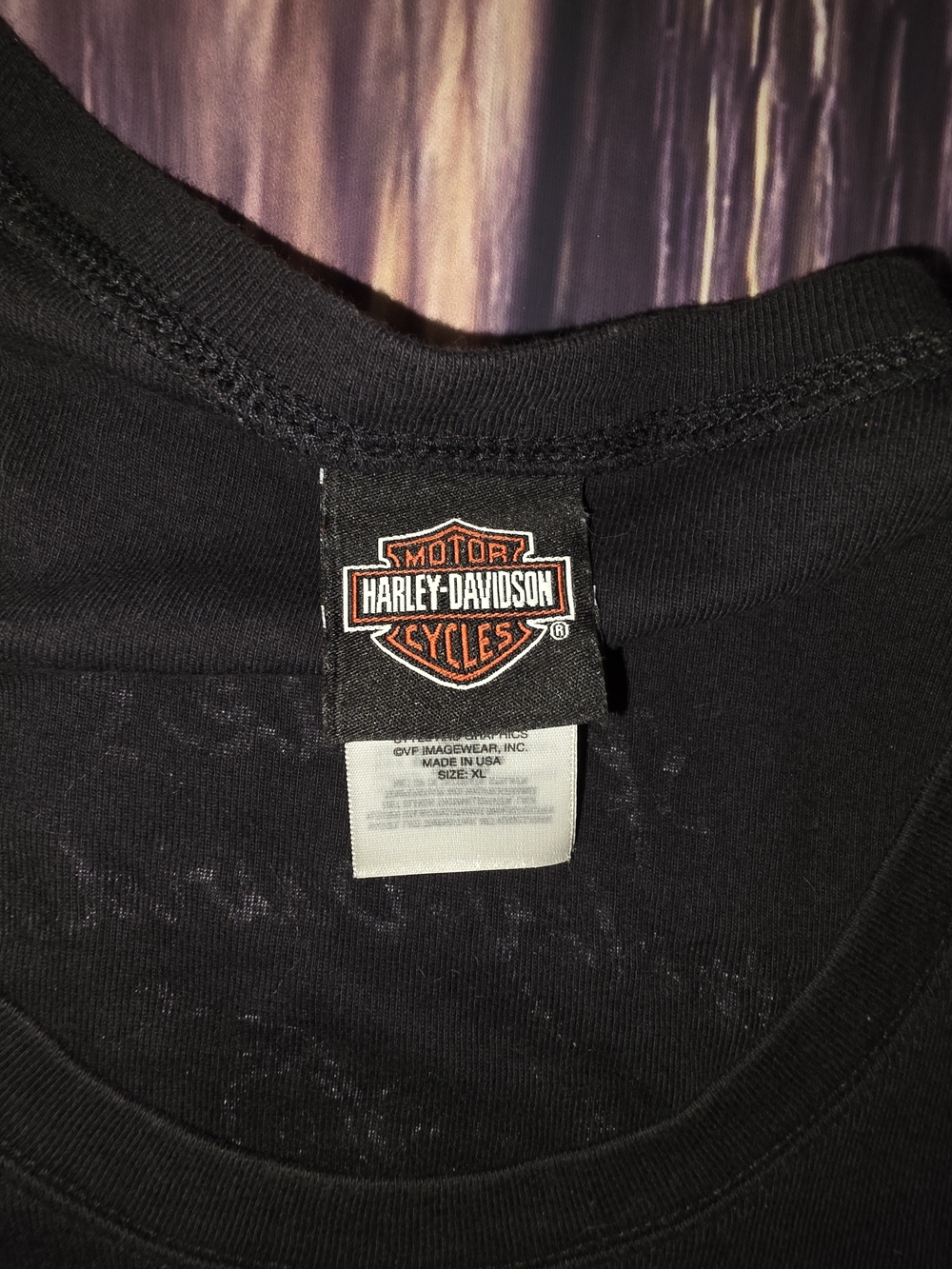 Harley-Davidson Black Short-Sleeve 'Legendary Motorcycles' Graphic Tee - Picture 2 of 4